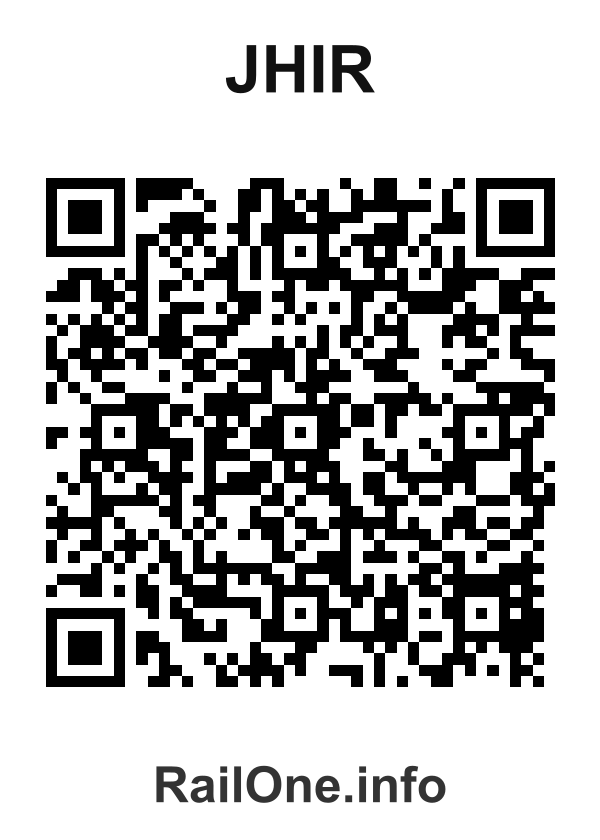 RailOne QR Code for Jhir station