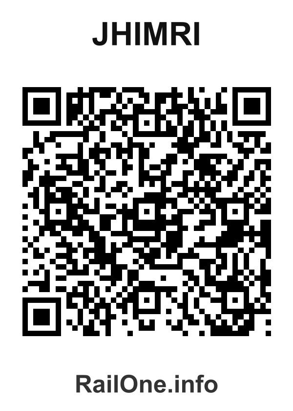 RailOne QR Code for Jhimri station