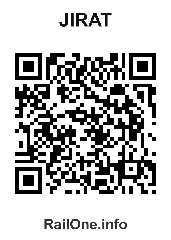 RailOne QR Code for Jirat station