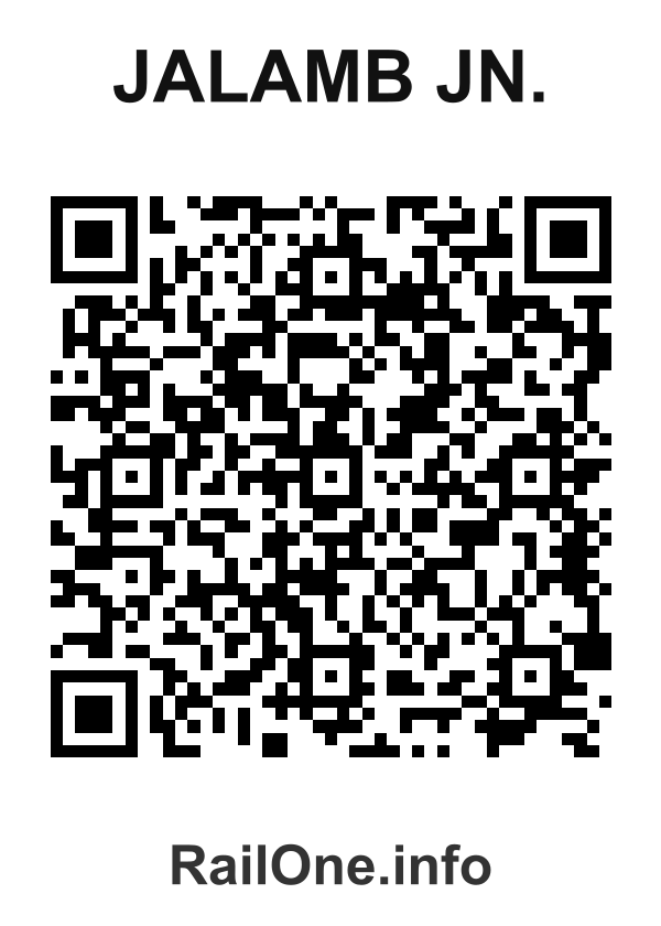 RailOne QR Code for Jalamb Jn. station