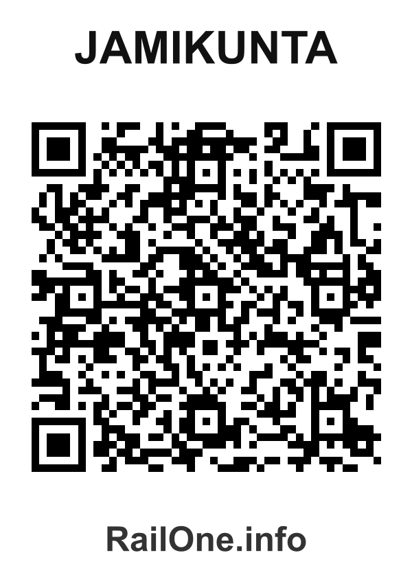 RailOne QR Code for Jamikunta station