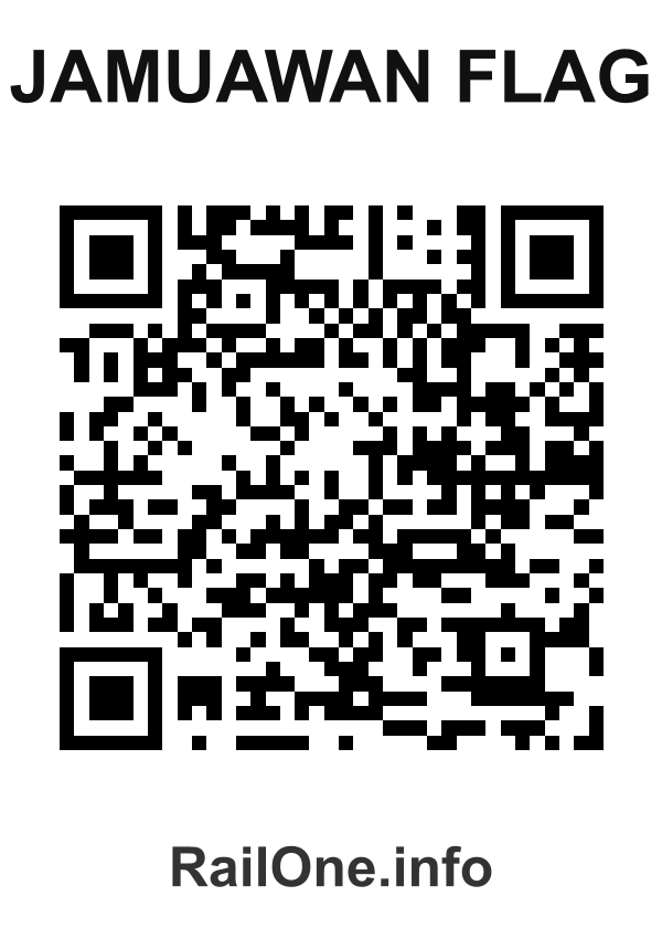 RailOne QR Code for Jamuawan Flag station