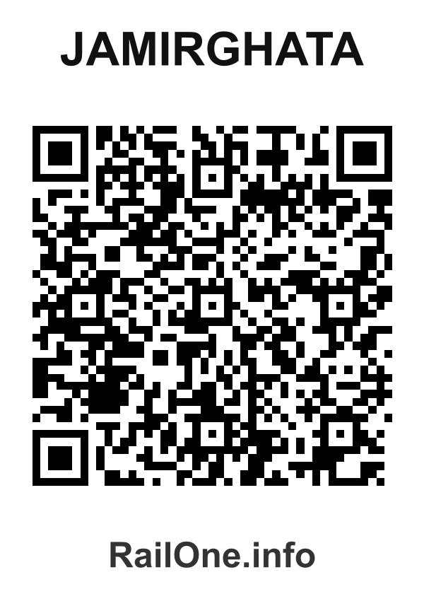 RailOne QR Code for Jamirghata station