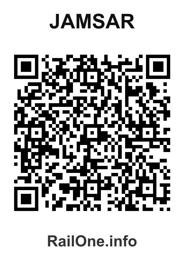 RailOne QR Code for Jamsar station