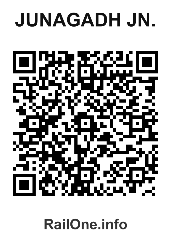 RailOne QR Code for Junagadh Jn. station
