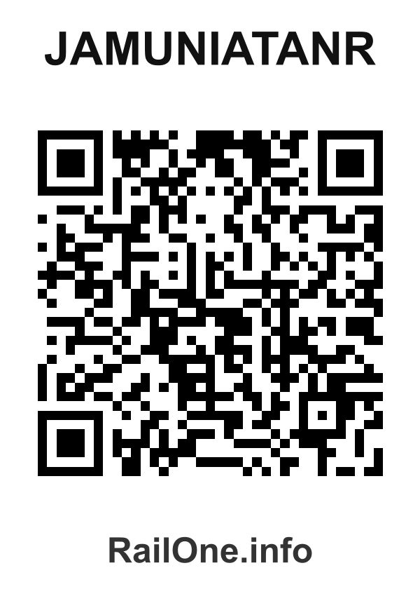 RailOne QR Code for Jamuniatanr station