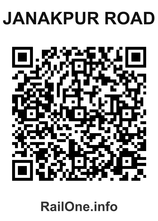 RailOne QR Code for Janakpur Road station