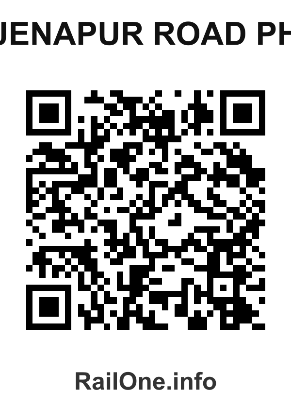 RailOne QR Code for Jenapur Road Ph station
