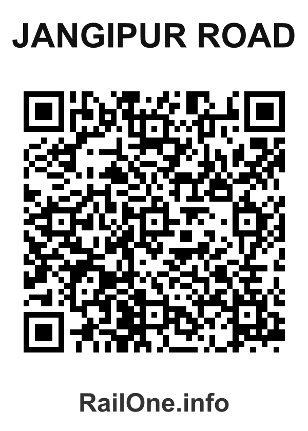 RailOne QR Code for Jangipur Road station