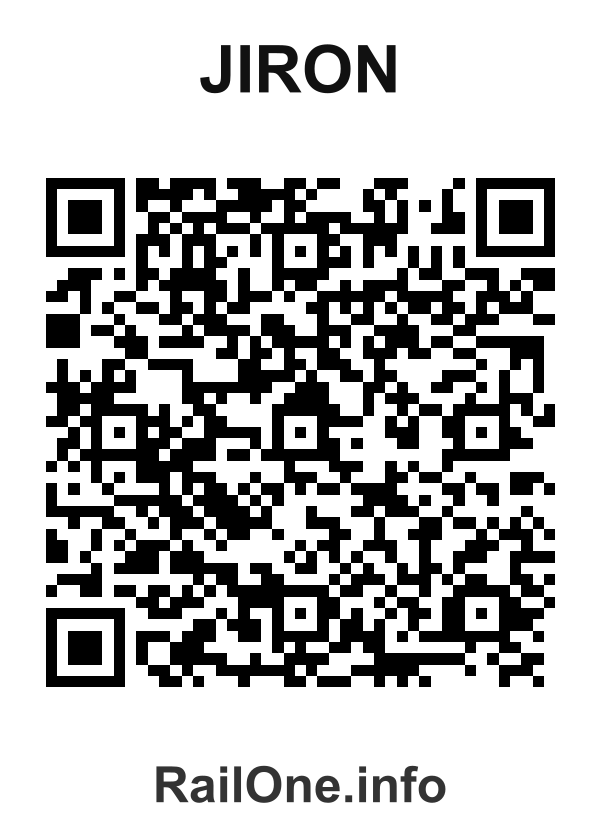 RailOne QR Code for Jiron station