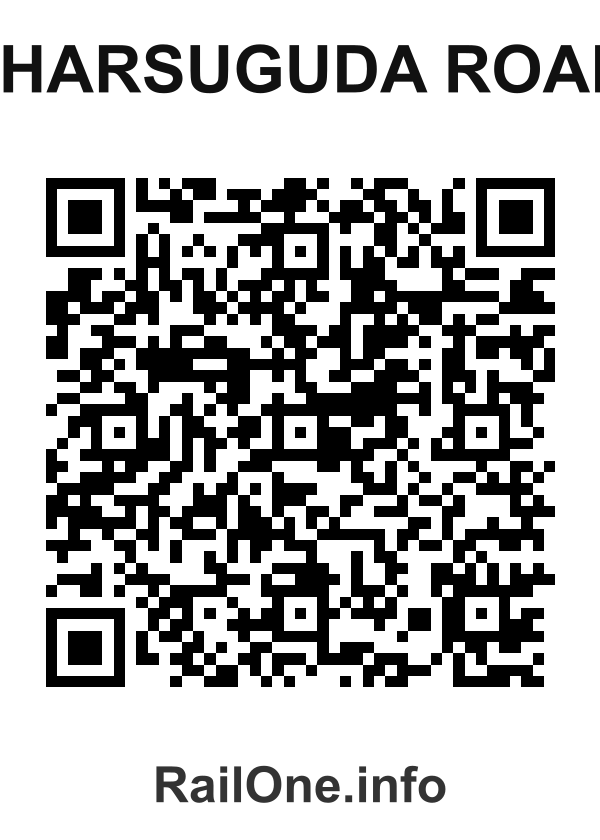 RailOne QR Code for Jharsuguda Road station