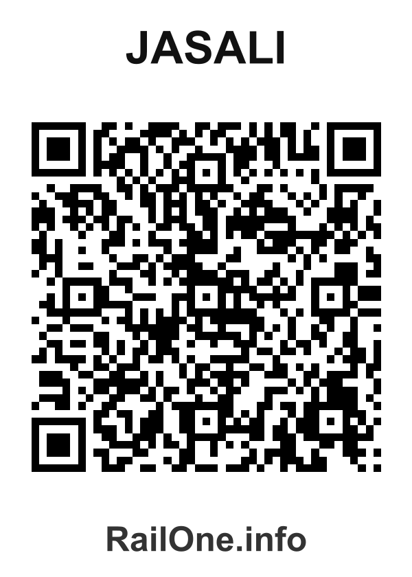 RailOne QR Code for Jasali station
