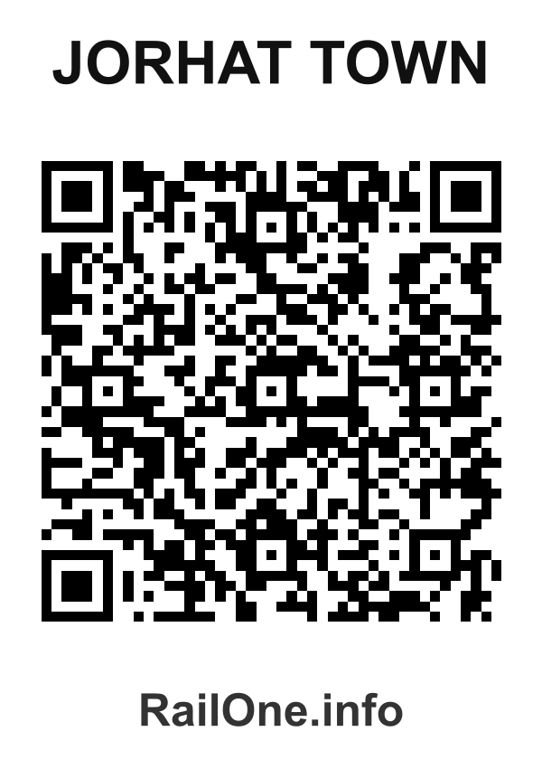 RailOne QR Code for Jorhat Town station