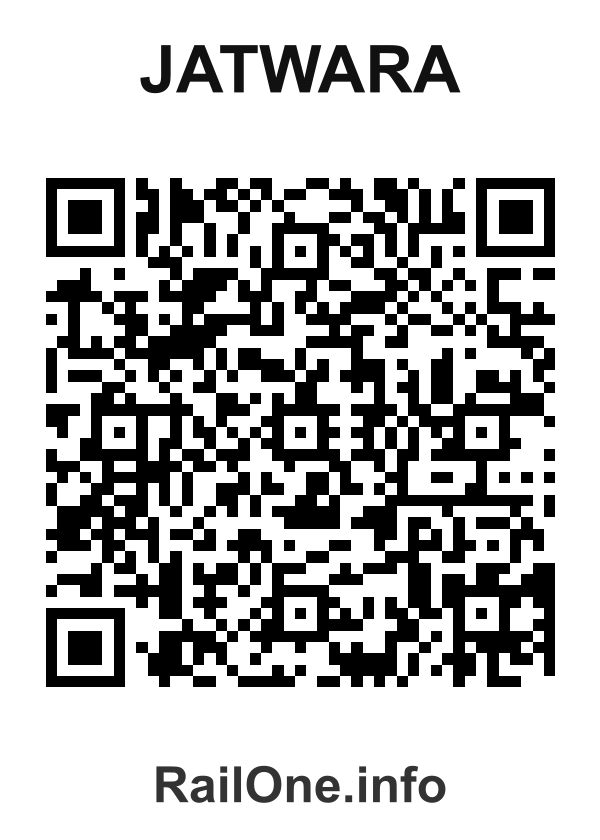RailOne QR Code for Jatwara station