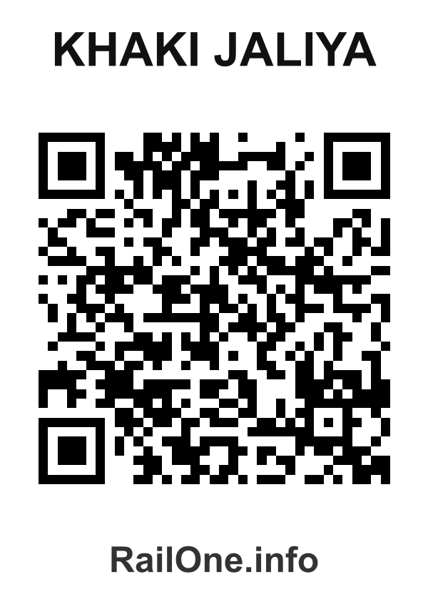 RailOne QR Code for Khaki Jaliya station