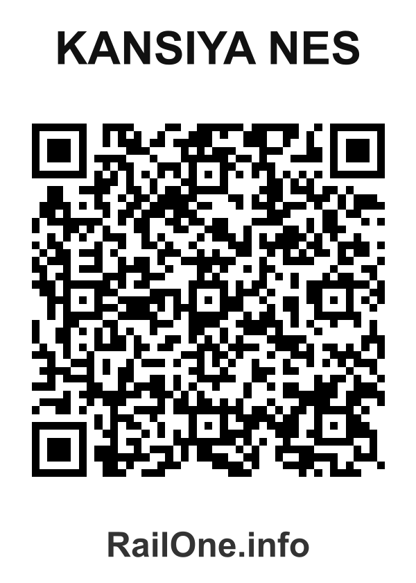RailOne QR Code for Kansiya Nes station