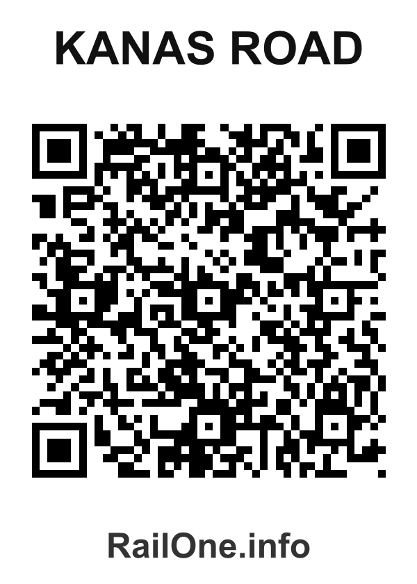 RailOne QR Code for Kanas Road station