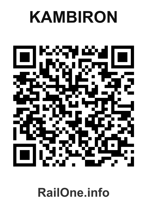 RailOne QR Code for Kambiron station
