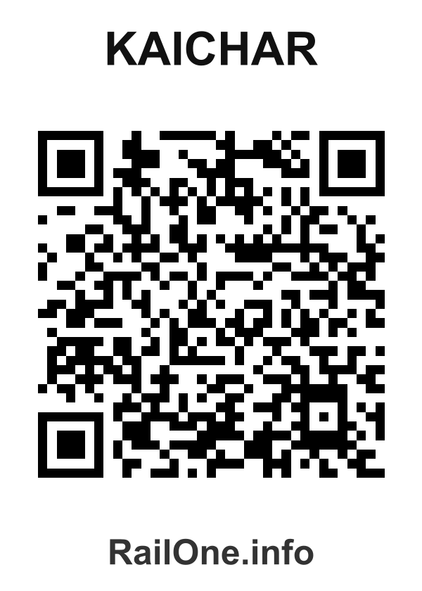 RailOne QR Code for Kaichar station