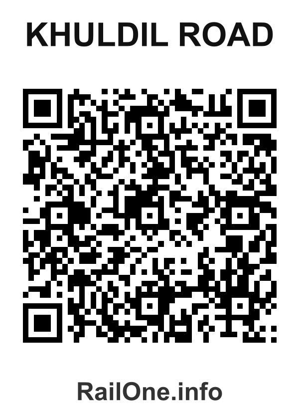 RailOne QR Code for Khuldil Road station