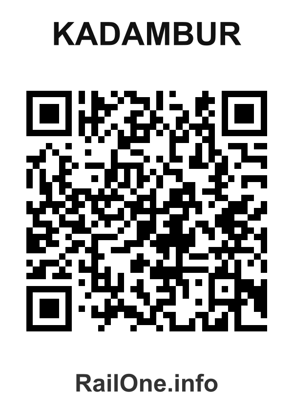 RailOne QR Code for Kadambur station