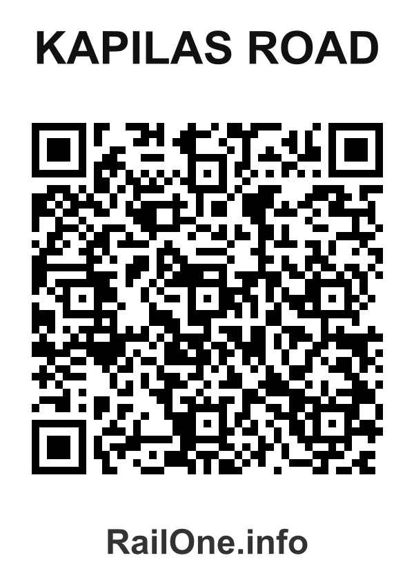 RailOne QR Code for Kapilas Road station