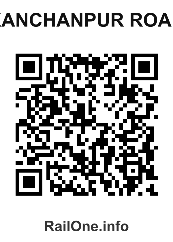 RailOne QR Code for Kanchanpur Road station
