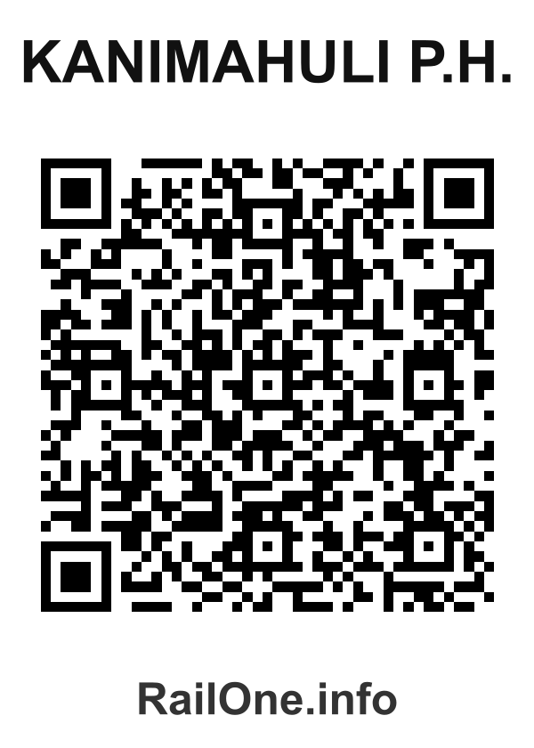 RailOne QR Code for Kanimahuli P.h. station
