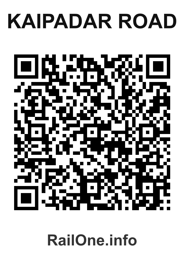 RailOne QR Code for Kaipadar Road station
