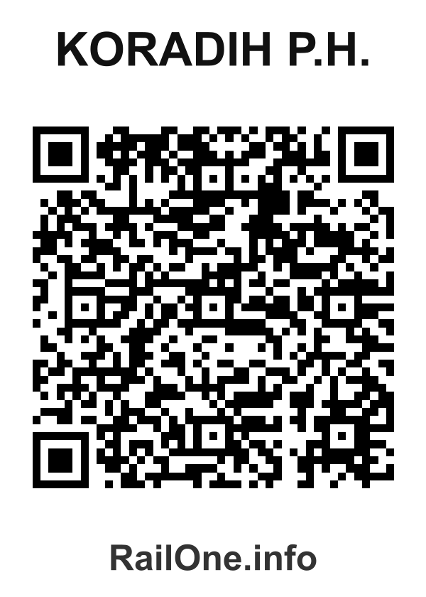 RailOne QR Code for Koradih P.h. station