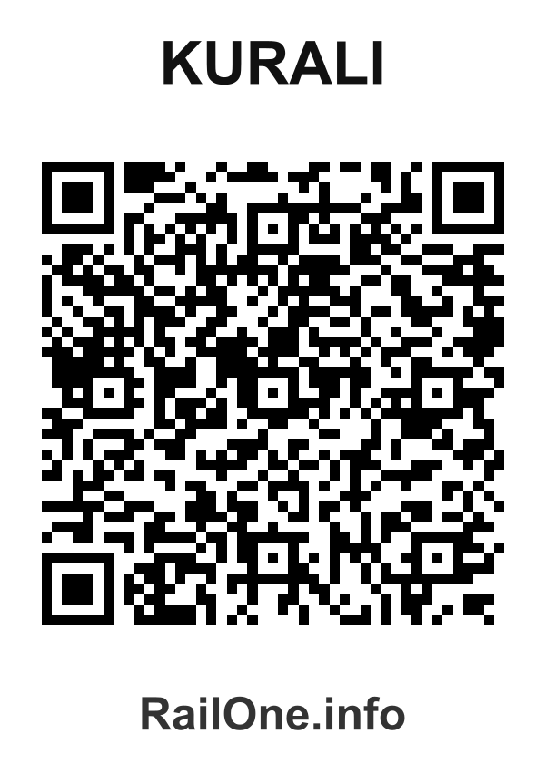RailOne QR Code for Kurali station