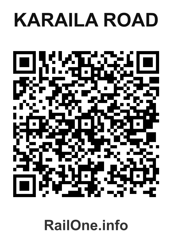 RailOne QR Code for Karaila Road station