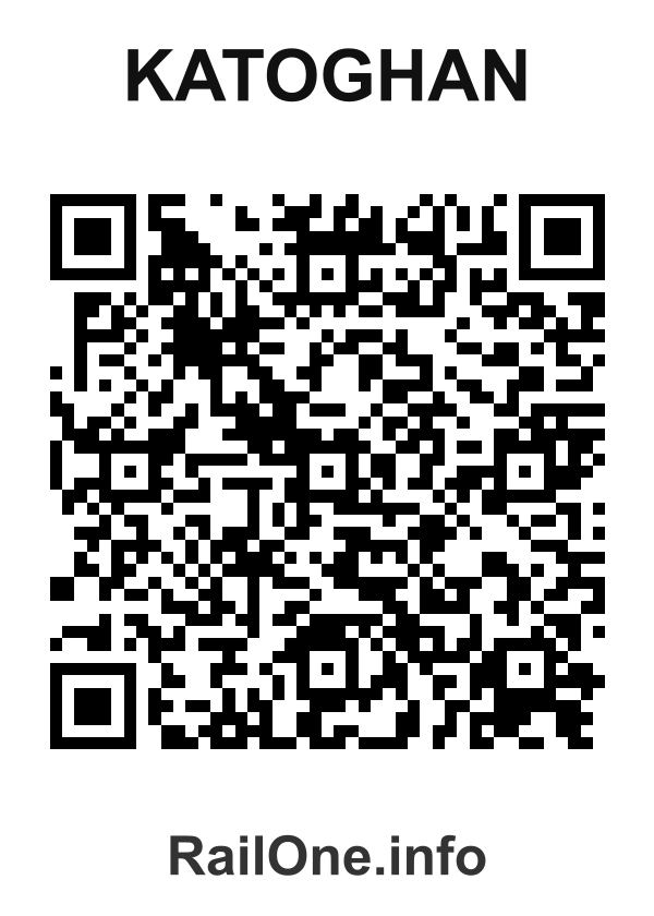 RailOne QR Code for Katoghan station