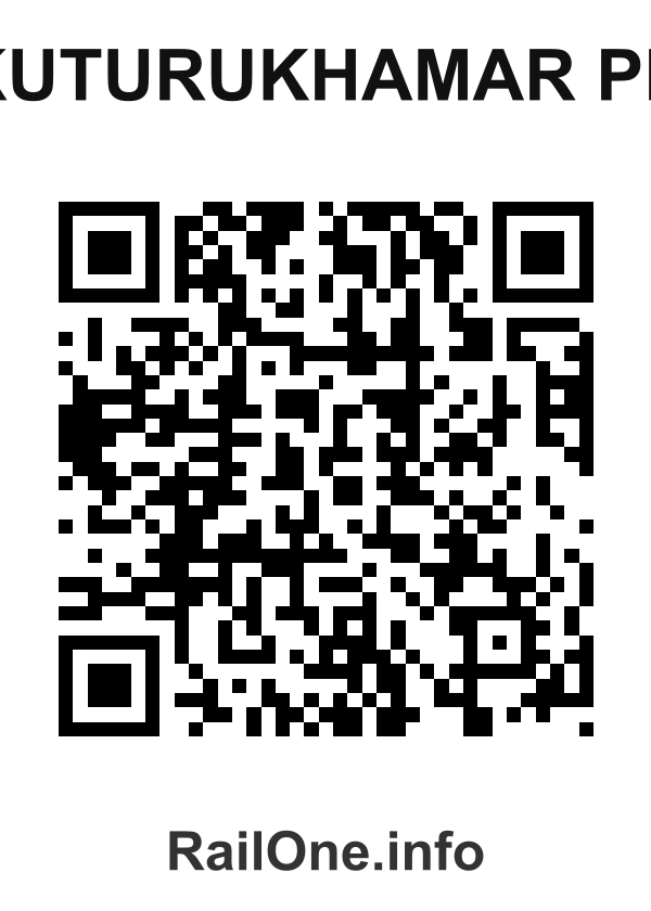 RailOne QR Code for Kuturukhamar Ph station
