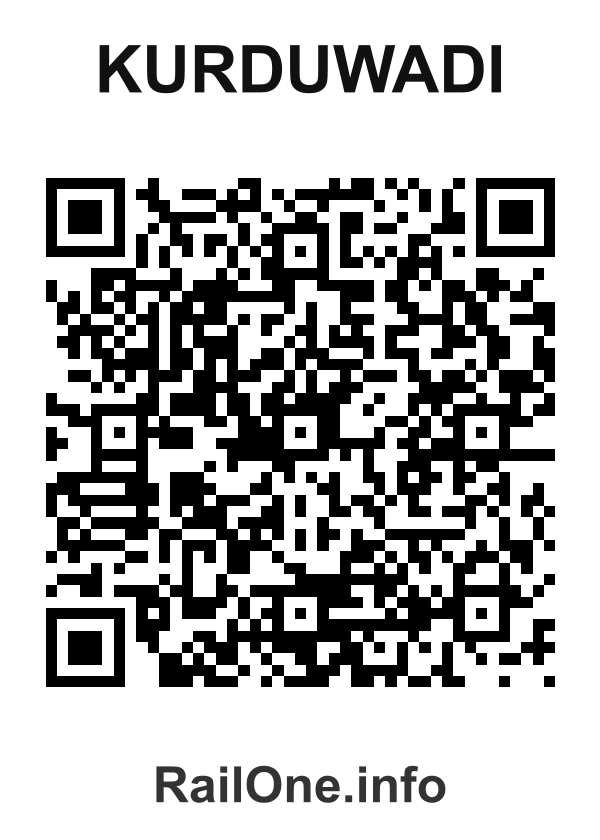 RailOne QR Code for Kurduwadi station