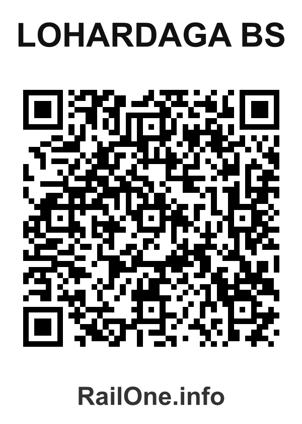 RailOne QR Code for Lohardaga Bs station