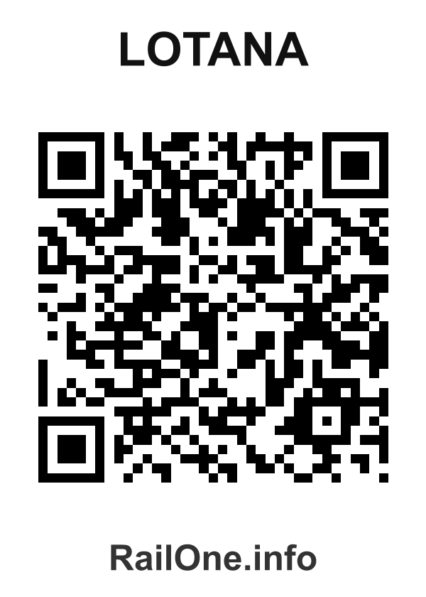 RailOne QR Code for Lotana station