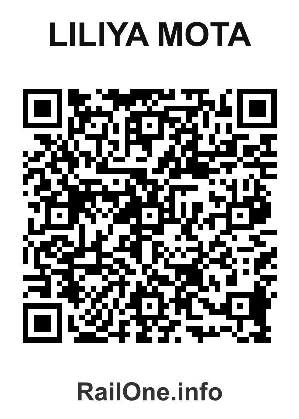RailOne QR Code for Liliya Mota station