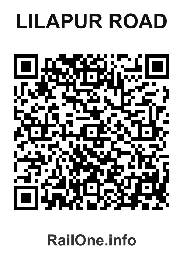 RailOne QR Code for Lilapur Road station