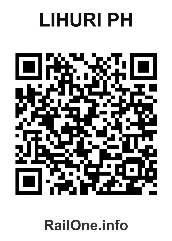 RailOne QR Code for Lihuri Ph station