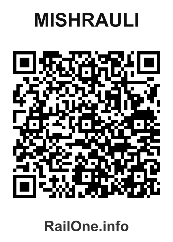 RailOne QR Code for Mishrauli station