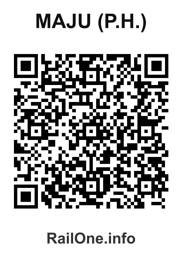 RailOne QR Code for Maju (p.h.) station