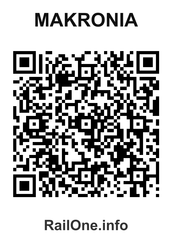 RailOne QR Code for Makronia station