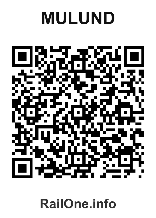 RailOne QR Code for Mulund station