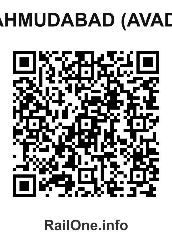 RailOne QR Code for Mahmudabad (avadh) station
