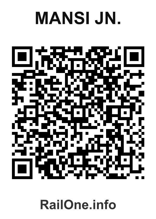 RailOne QR Code for Mansi Jn. station
