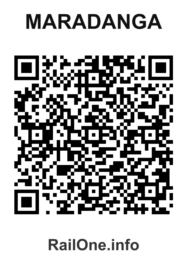 RailOne QR Code for Maradanga station