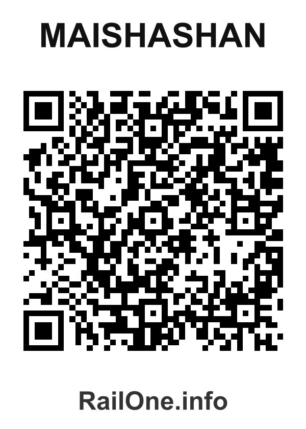 RailOne QR Code for Maishashan station
