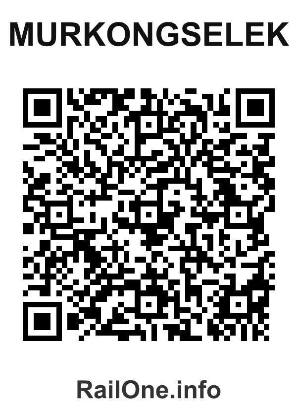 RailOne QR Code for Murkongselek station