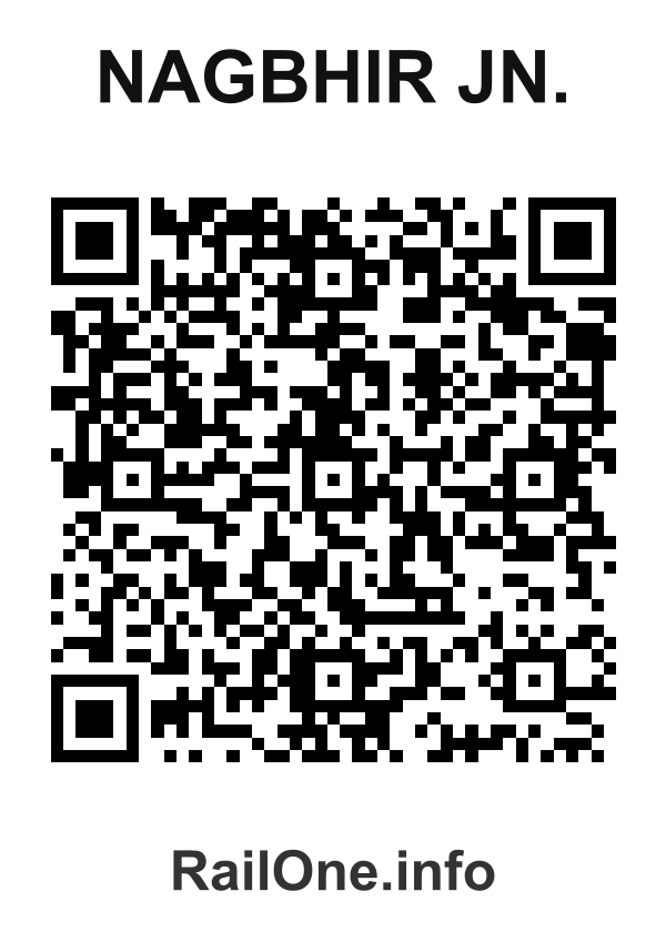 RailOne QR Code for Nagbhir Jn. station